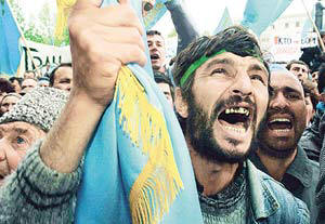 ...зато татары ради денег русских туристов готовы на все! Фото PHOTOXPRESS.